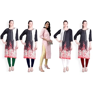 lyra pack of 3 women full length churidar leggings