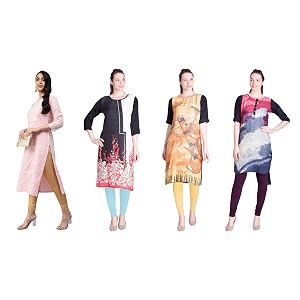 lyra pack of 3 women full length churidar leggings