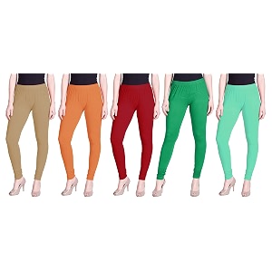lyra pack of 3 women full length churidar leggings