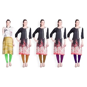lyra pack of 3 women full length churidar leggings