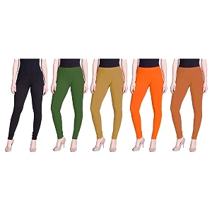 lyra pack of 3 women full length churidar leggings