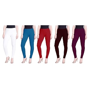 lyra pack of 3 women full length churidar leggings