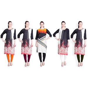 lyra pack of 3 women full length churidar leggings