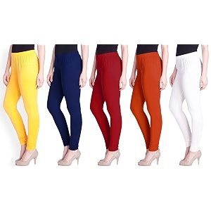 lyra pack of 3 women full length churidar leggings
