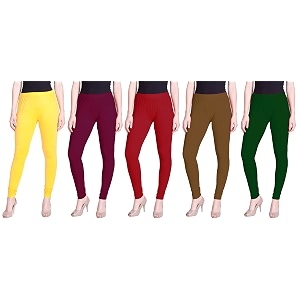 lyra pack of 3 women full length churidar leggings