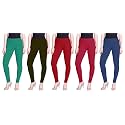 Lyra Pack of 3 Women Full Length Churidar Leggings