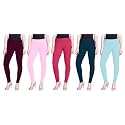 Lyra Pack of 3 Women Full Length Churidar Leggings