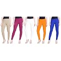 Lyra Pack of 3 Women Full Length Churidar Leggings