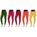 Lyra Pack of 3 Women Full Length Churidar Leggings
