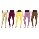 Lyra Pack of 3 Women Full Length Churidar Leggings