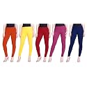 Lyra Pack of 3 Women Full Length Churidar Leggings