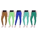 Lyra Pack of 3 Women Full Length Churidar Leggings