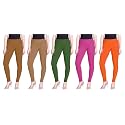 Lyra Pack of 3 Women Full Length Churidar Leggings