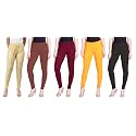 Lyra Pack of 3 Women Full Length Churidar Leggings