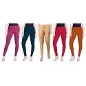 Lyra Pack of 3 Women Full Length Churidar Leggings