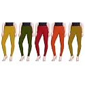 Lyra Pack of 3 Women Full Length Churidar Leggings