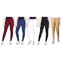 Lyra Pack of 3 Women Full Length Churidar Leggings