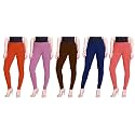 Lyra Pack of 3 Women Full Length Churidar Leggings