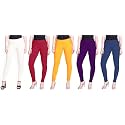 Lyra Pack of 3 Women Full Length Churidar Leggings