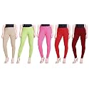 Lyra Pack of 3 Women Full Length Churidar Leggings