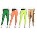 Lyra Pack of 3 Women Full Length Churidar Leggings