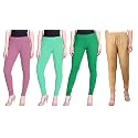 Lyra Pack of 3 Women Full Length Churidar Leggings