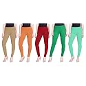 Lyra Pack of 3 Women Full Length Churidar Leggings