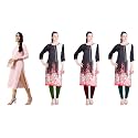 Lyra Pack of 3 Women Full Length Churidar Leggings