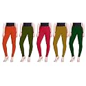 Lyra Pack of 3 Women Full Length Churidar Leggings