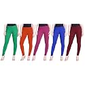Lyra Pack of 3 Women Full Length Churidar Leggings