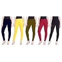 Lyra Pack of 3 Women Full Length Churidar Leggings