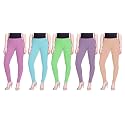 Lyra Pack of 3 Women Full Length Churidar Leggings