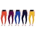 Lyra Pack of 3 Women Full Length Churidar Leggings