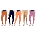 Lyra Pack of 3 Women Full Length Churidar Leggings