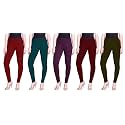 Lyra Pack of 3 Women Full Length Churidar Leggings