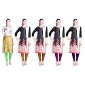 Lyra Pack of 3 Women Full Length Churidar Leggings