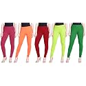 Lyra Pack of 3 Women Full Length Churidar Leggings