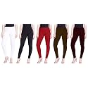 Lyra Pack of 3 Women Full Length Churidar Leggings