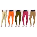Lyra Pack of 3 Women Full Length Churidar Leggings