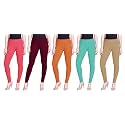 Lyra Pack of 3 Women Full Length Churidar Leggings
