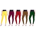 Lyra Pack of 3 Women Full Length Churidar Leggings