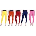 Lyra Pack of 3 Women Full Length Churidar Leggings