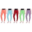 Lyra Pack of 3 Women Full Length Churidar Leggings