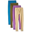 Lyra Pack of 3 Women Full Length Churidar Leggings
