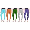 Lyra Pack of 3 Women Full Length Churidar Leggings