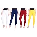 Lyra Pack of 3 Women Full Length Churidar Leggings