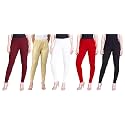 Lyra Pack of 3 Women Full Length Churidar Leggings