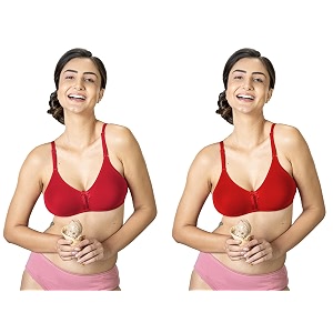 lyra 516 flora mesh ladder moulded premium cotton bra