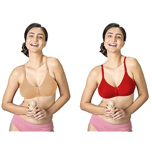 lyra 516 flora mesh ladder moulded premium cotton bra