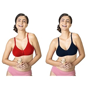 lyra 516 flora mesh ladder moulded premium cotton bra